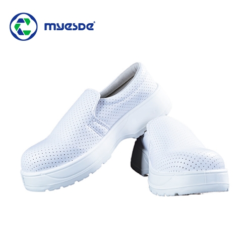 斜面冲孔中巾款安全鞋