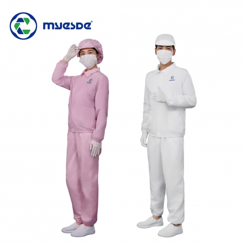 防静电翻领分体服